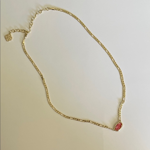 Kendra Scott Jewelry - Kendra Scott Gold Necklace with Red Accent